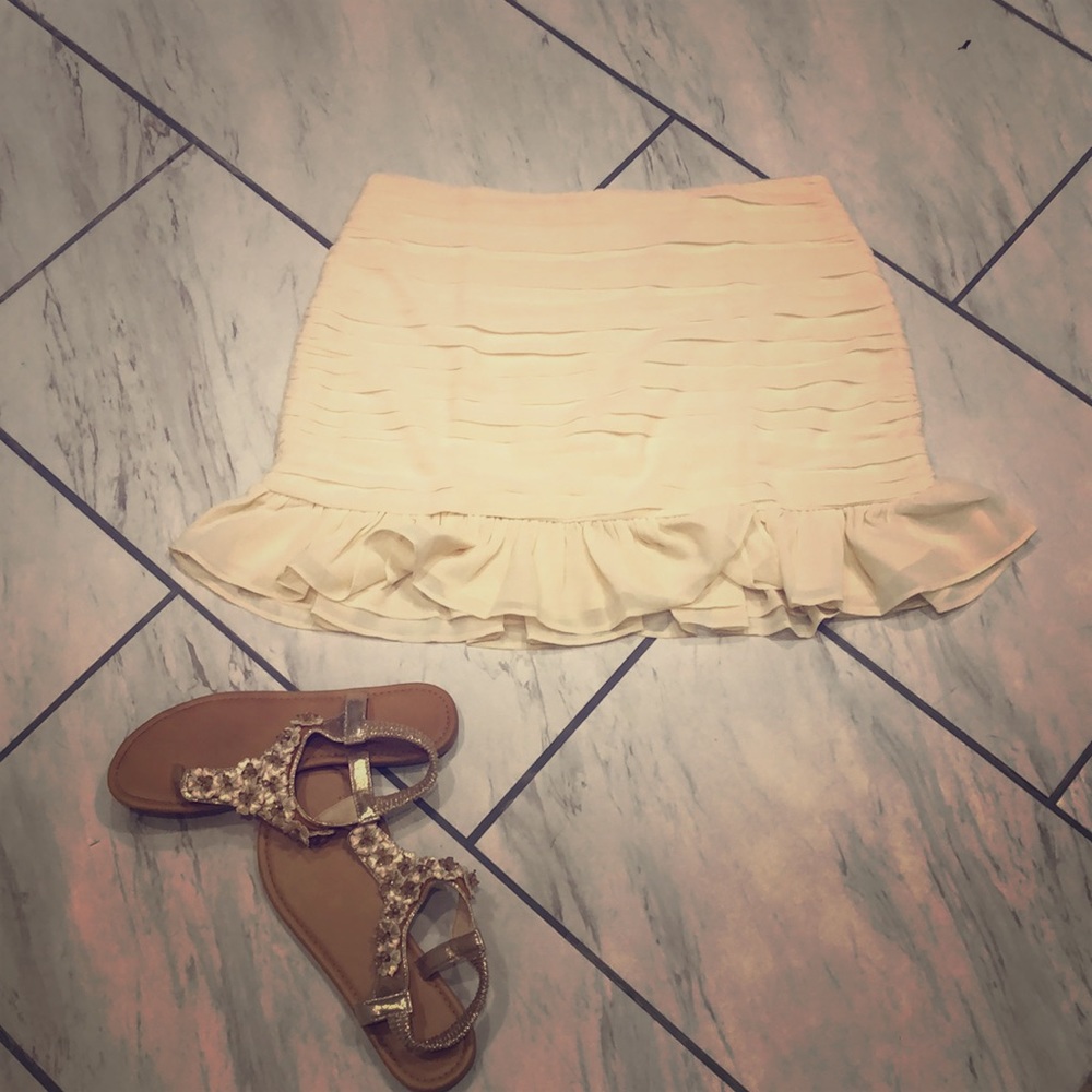 It's All Wild Ruffled Skirt NWT